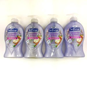 4 Softsoap Lavender & Shea Moisturizing Hand Soap